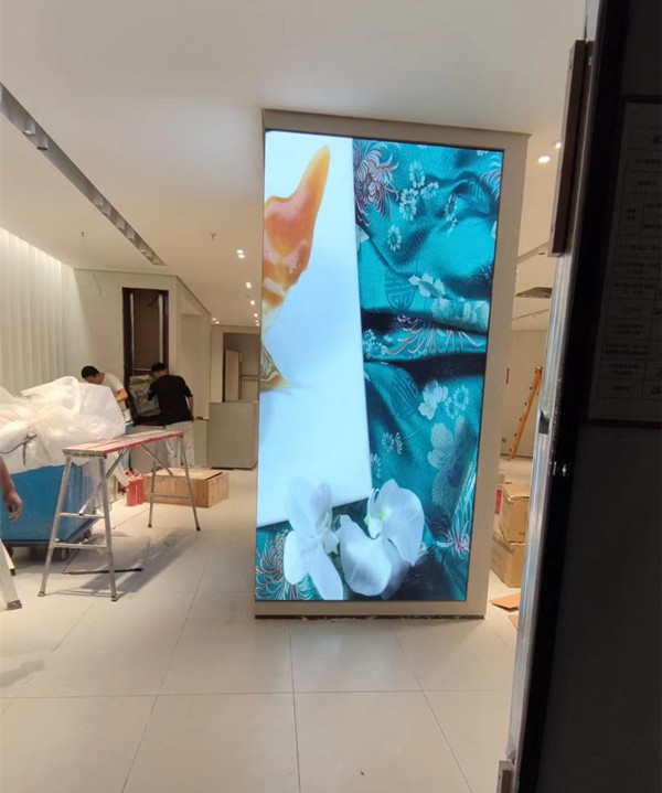 呼图壁商场门店转角LED显示屏